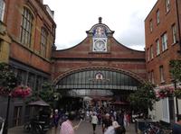 Eingang zum Bahnhof in Windsor