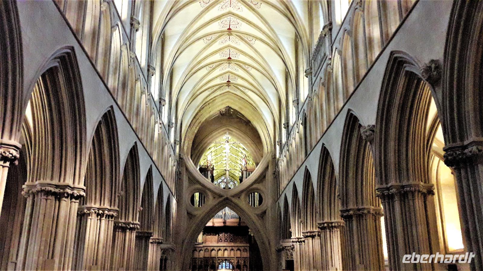 phantastische Kathedrale von Wells