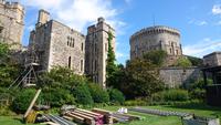 Baumaßnahmen in Windsor Castle