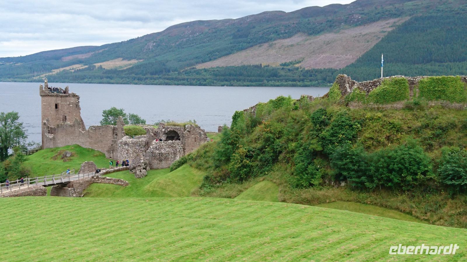 Urquhart Castle am Loch Ness