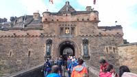 Zugang zum Edinburgh Castle