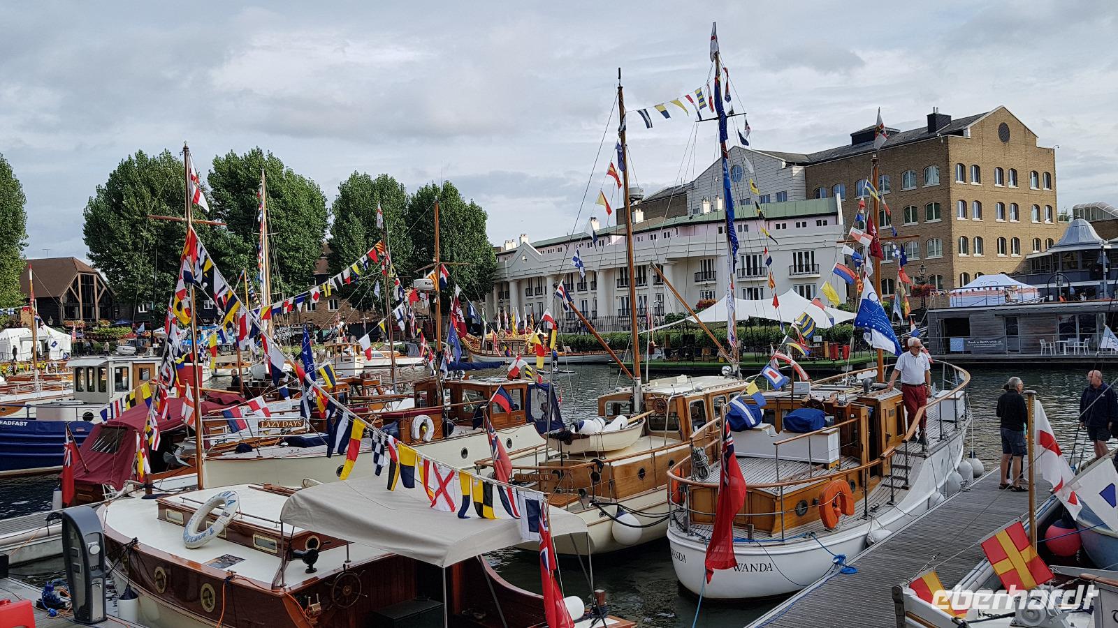 Bootsfest in St. Katharinas Docks
