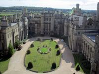 Blick in den Hof von Arundel Castle