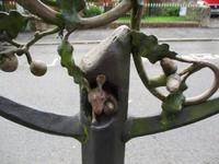 Zaundetail in Moretonhampstead