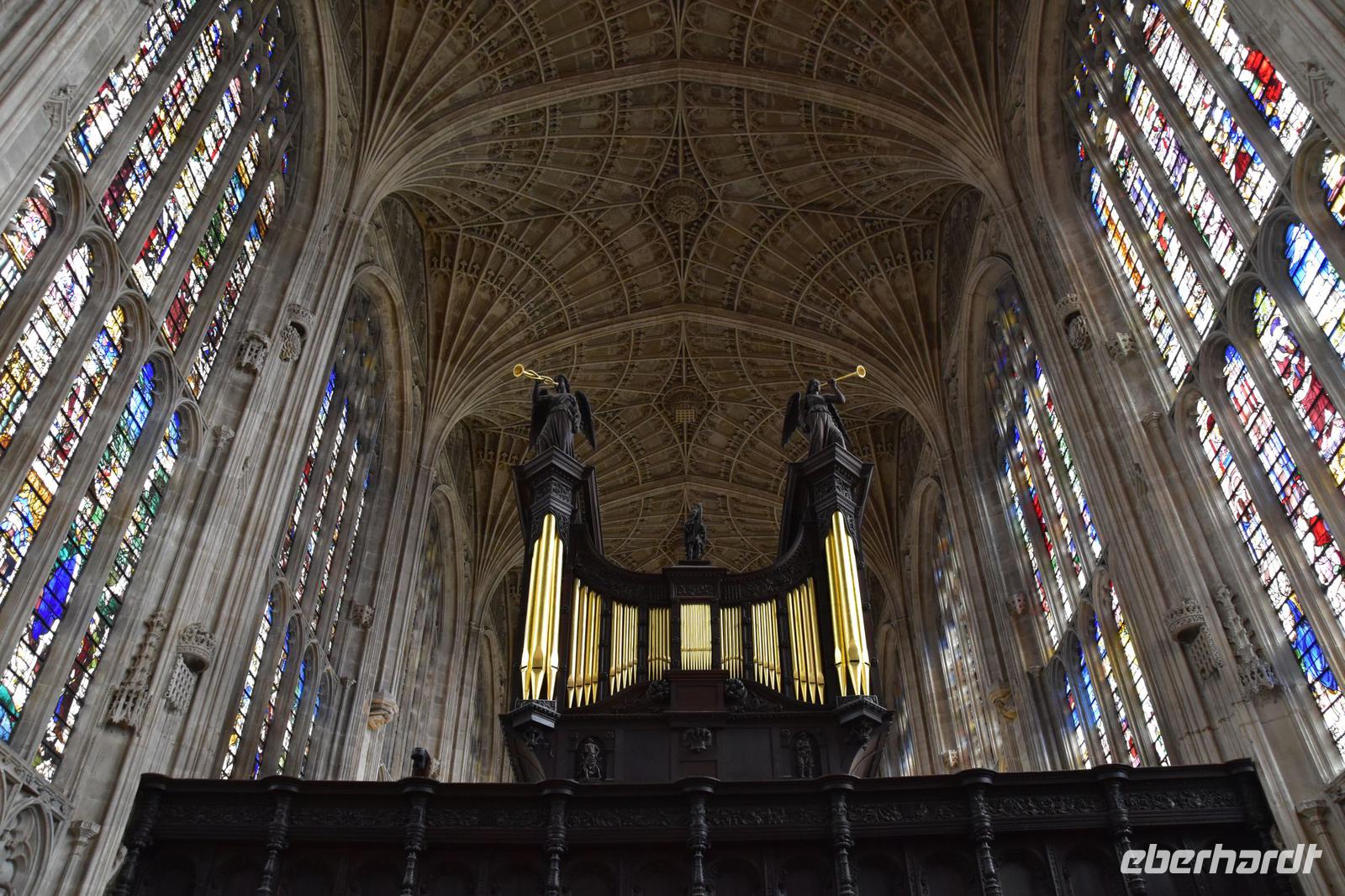 018 Cambridge, Chapel des King`s College