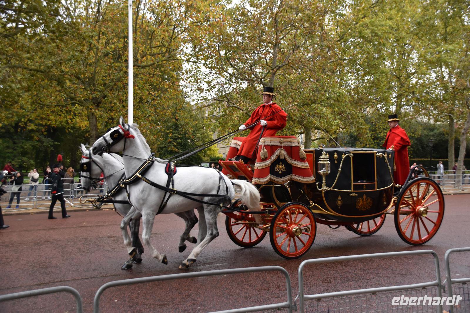 042 London, Wachablösung, Abholung von Staatsgästen
