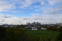 056 London, Blick von Greenwich auf die Stadt