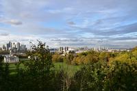 059 London, Blick von Greenwich auf die Stadt