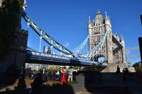 101 London, Tower Bridge mit Brautpaar