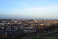 Stadtrundfahrt in Edinburgh - Blick vom Calton Hill zum Firth of Forth