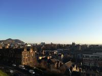 Silvester in Edinburgh - Blick vom Castle Hill