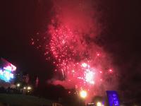 Silvester in Edinburgh - Feuerwerk