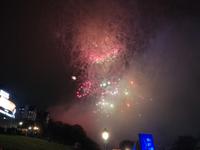 Silvester in Edinburgh - Feuerwerk