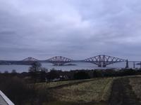 Ausflug nach Stirling - Fotostopp an der Brücken über den Firth of Forth