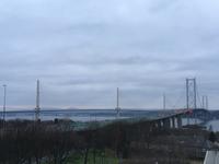 Ausflug nach Stirling - Fotostopp an der Brücken über den Firth of Forth