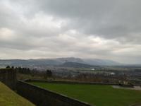 Ausflug nach Stirling - Stirling Castle - Blick zum Wallace Monument