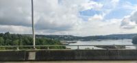 196 Nordwales, Britannia Bridge zur Isle of Anglesey