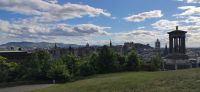 030 Edinburgh, Blick vom Calton Hill zur Altstadt