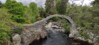 125 Carrbridge, Packpferdebrücke von 1717
