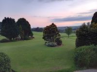 Abendstimmung am Hotel in Camelford