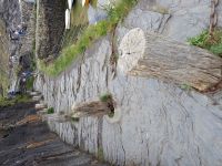 die alten Poller in Boscastle aus dem 16. Jh.