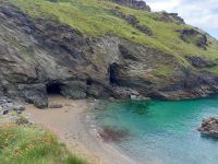 Merlins Höhle in Tintagel