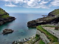 Küstenlandschaft bei Tintagel