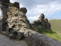 Eingang zur Burg Tintagel 