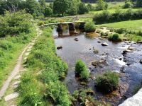 Clapper Bridge von Postbridge