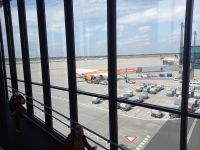 kurz vor dem Abflug in Berlin