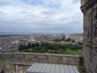 Blick aud Edinburgh vom Castle