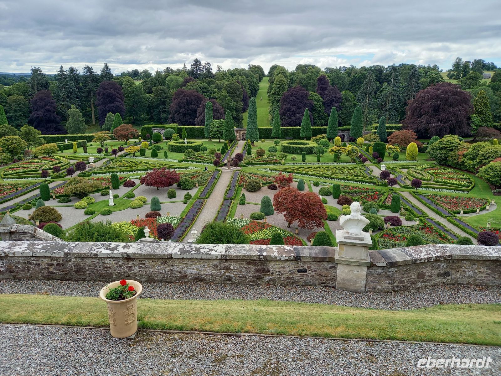 Terassengärten Drummond Castle