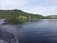 Urqhardt Castle vom See aus