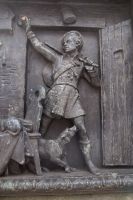 Was hat der Schotte unterm Rock? Bello schaut genau