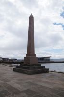 Helensburgh: Obelisk in Erinnerung an den Betreiber des ersten kommerziell betriebenen Dampfbootes (Grahamm Bell) - dieses verband Helensburgh mit Glasgow