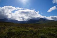 Blick über Rannoch Moor in Richtung Glen Etive