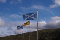 Steife Brise an Glen Coe 