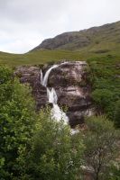 Lairig Eilde-Wasserfall, Glencoe