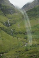 Wasserfälle in Glen Coe