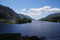 Loch Shiel vom Glenfinnan Monument aus gesehen