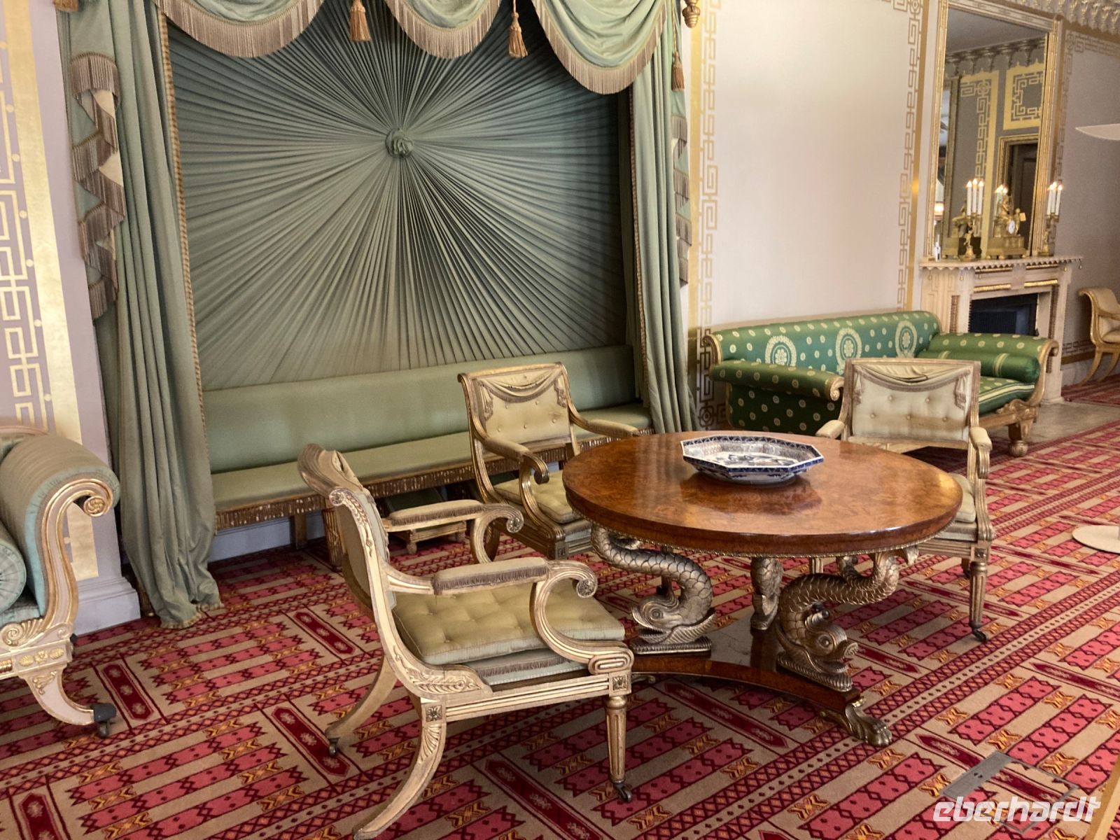 im königlichen Palast 