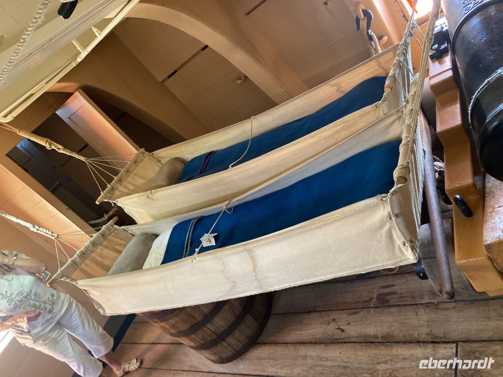 Betten auf der Victory