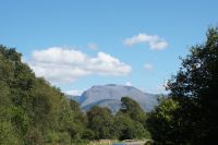 Ben Nevis von der Road of the Isles aus gesehen