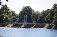 Fußgängerbrücke über den Ness 