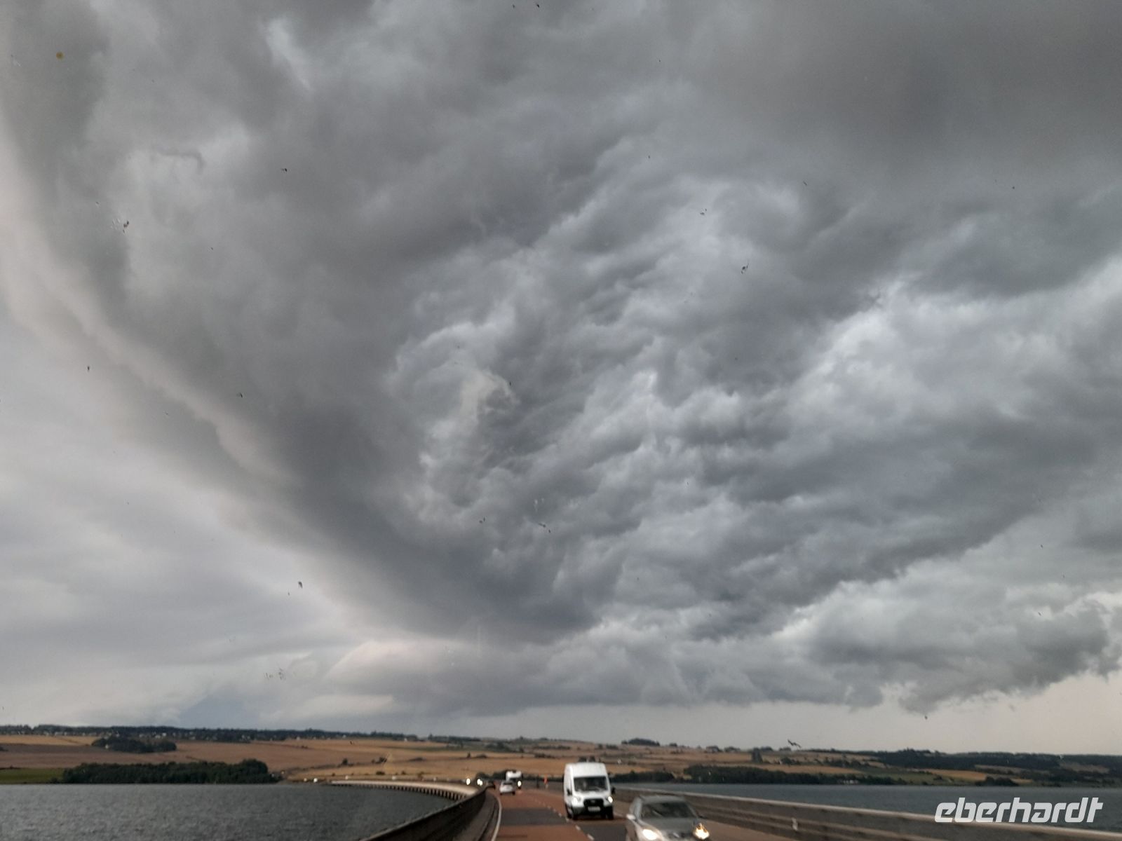 Unwetter am Cromarty Firth