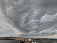 Unwetter am Cromarty Firth
