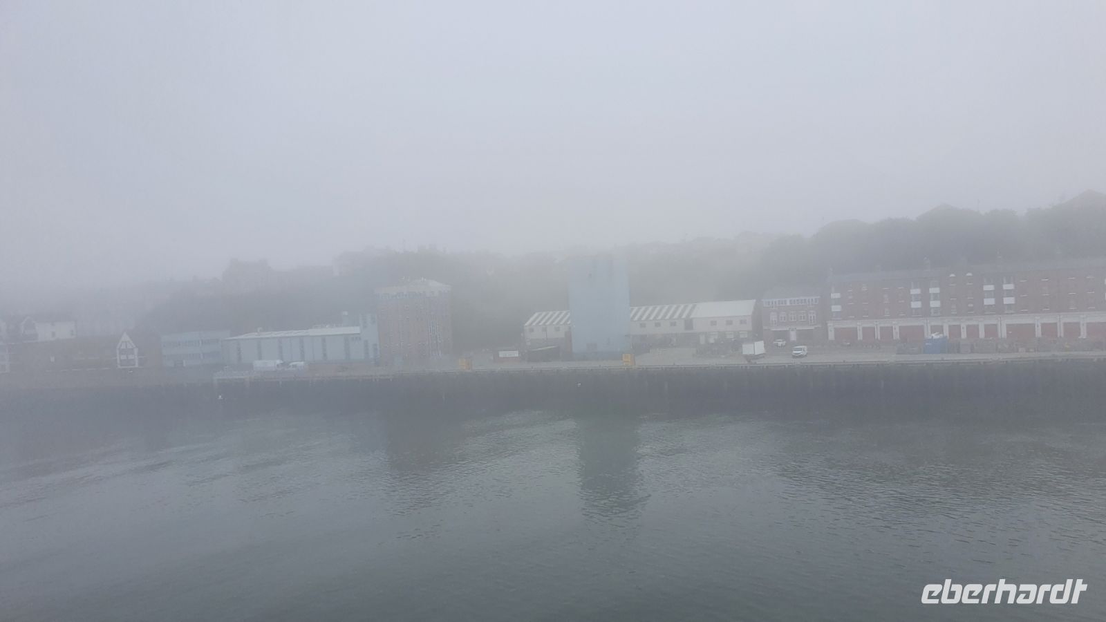 20220813 090052 Ankunft im Nebel in Newcastle