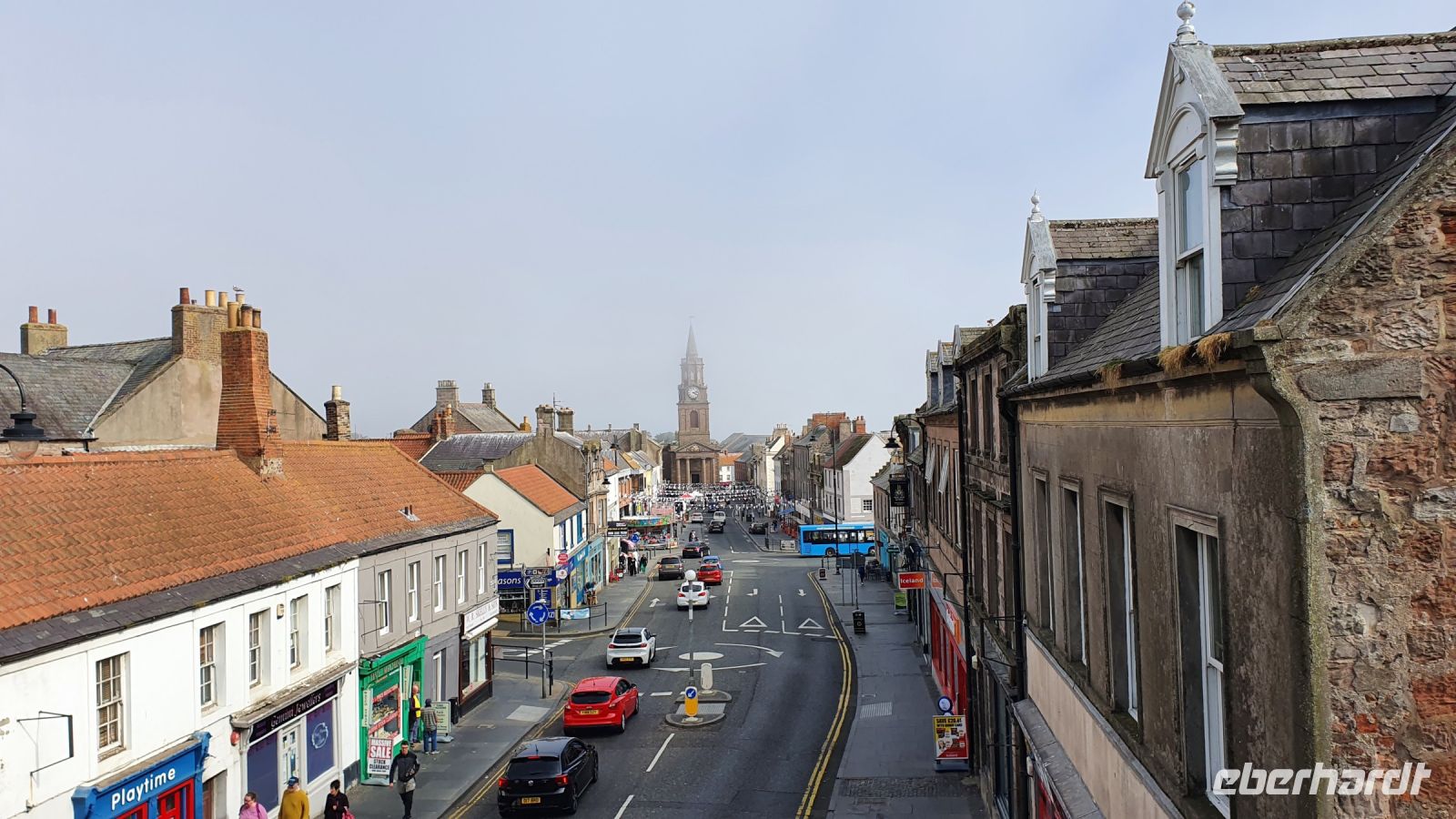 20220813 161326 auf der Stadtmauer Berwick upon Tweed