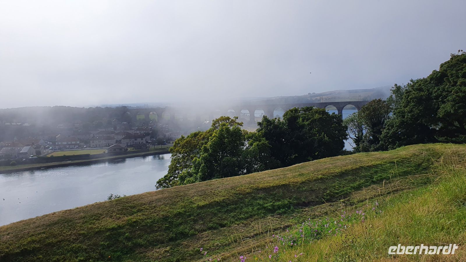 20220813 161440 auf der Stadtmauer Berwick upon Tweed