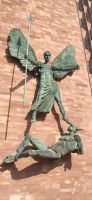078 Coventry, St Michael’s Cathedral - Victory über dem Devil von Jacob Epstein
